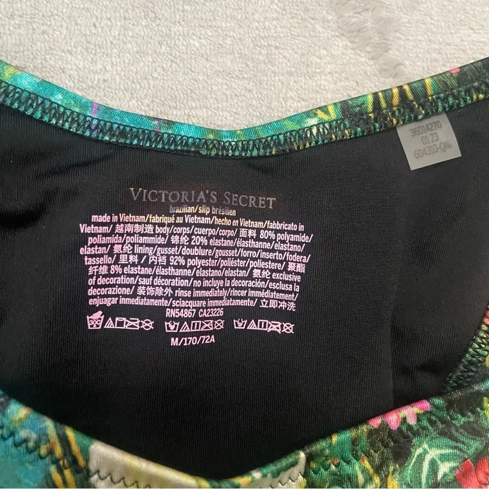 New! SET Victoria’s Secret bombshell tropical shine strap bikini 4752